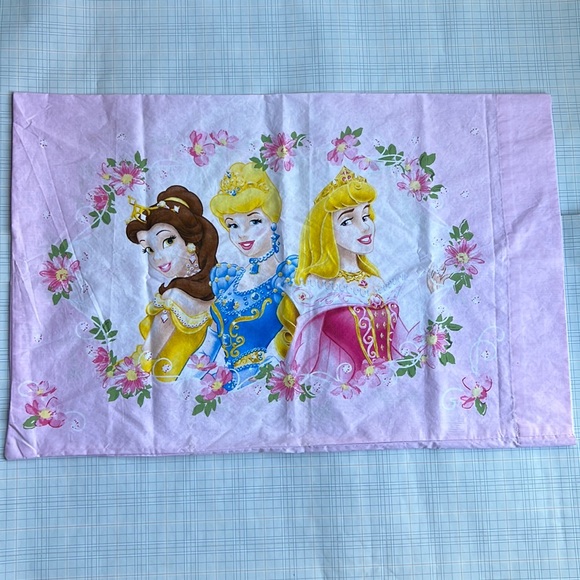 Disney Bedding Vintage Disney Princess Pink Pillowcase Dream A